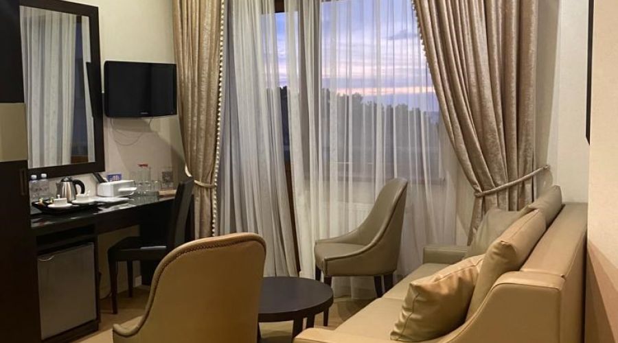 Студия 4* ВИДОВОЙ 2-местный с 2 доп.местами на одном складном диване корпус 1